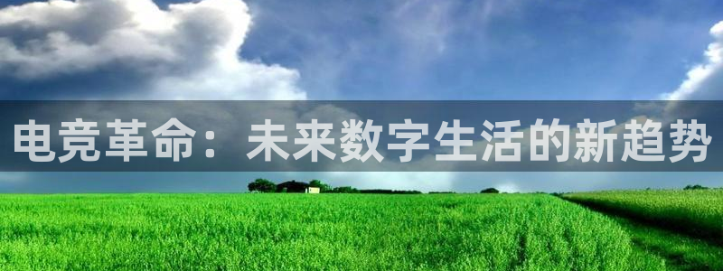 南宫电竞官网：电竞革命：未来数字生活的新趋势