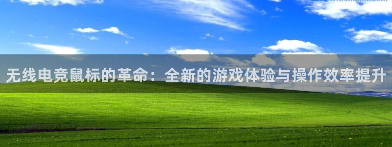 南宫电竞贴吧：无线电竞鼠标的革命：全新的游戏体验与操作效率提升