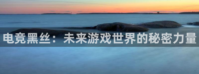 南宫电竞网：电竞黑丝：未来游戏世界的秘密力量